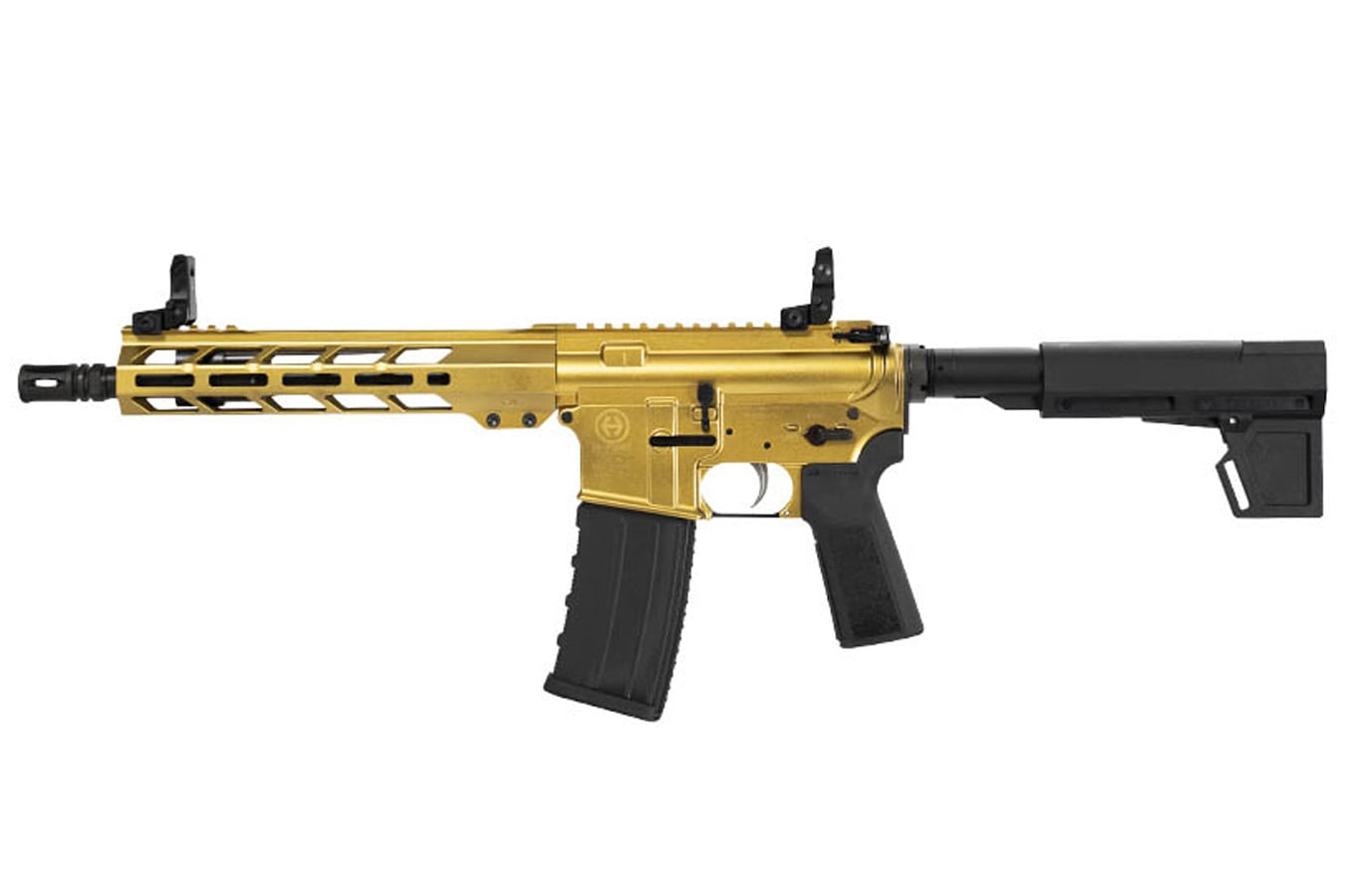 HI POINT HP-15 300 Blackout Semi-Auto Pistol with Gold Finish and B5 Brace